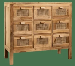 CASA TECK Meuble De Pharmacie Naturel* Commodes