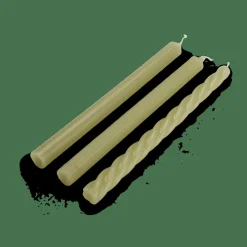 CASA TRIO Set De 3 Bougies Vert* Bougies