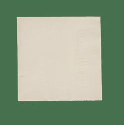 CASA UNI Set De 20 Serviettes Beige* Serviettes