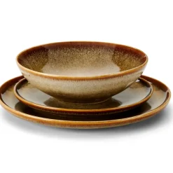 CASA UNI Set De 20 Serviettes Brun* Serviettes