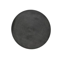 CASA UNI Set De 20 Serviettes Noir* Serviettes