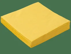 CASA UNI Set De 20 Serviettes Ocre* Serviettes