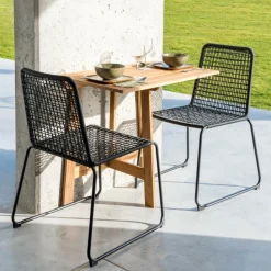 CASA UTAH Table Pliante Brun* Tables Bistrot|Tables De Jardin