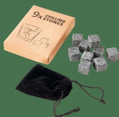 CASA WHISKEY 9 Pierres Réfrigérantes Gris Foncé* Cocktail Accessoires