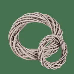 CASA WILLOW Couronne Gris* Fleurs Artificielles