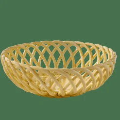 CASA WOVY Plat à Fruits Jaune Clair* Accessoires De Cuisine