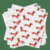 CASA X-MAS DOG Set De 20 Serviettes Multicolore* Serviettes