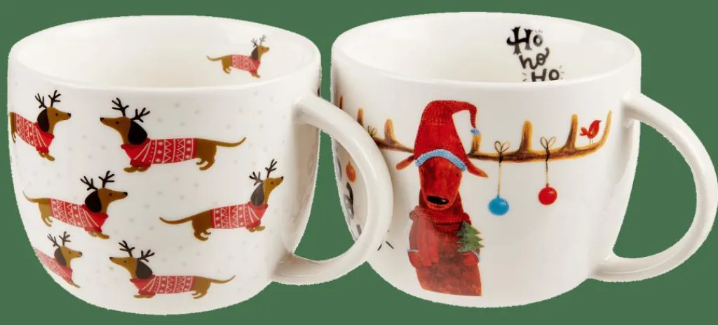 CASA X-MAS MOOSE Mug Multicolore* Mugs
