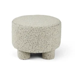 CASA ZENO Pouf Gris* Poufs
