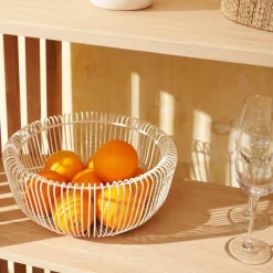 CASA ZIBA Corbeille à Fruits Sable* Accessoires De Cuisine